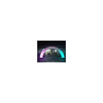 LED Lighting Decorations Inflatable Arches For Promotion , Customized Logo or banners print