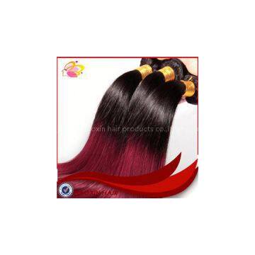 Ombre Color Human Hair Weft