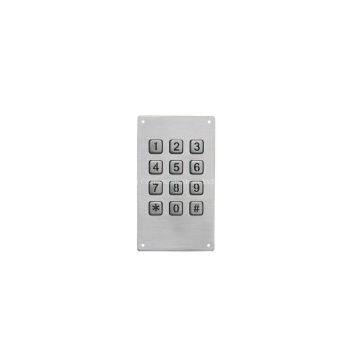 2015 Metal IP65 waterproof outdoor usb backlit keypad