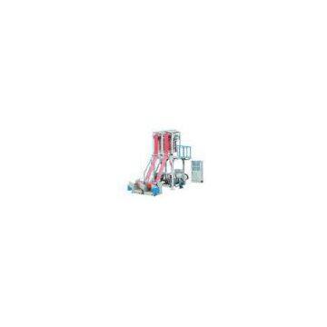 Automatic LDPE HDPE Plastic Film Blowing Machine With Double Head