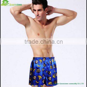 Silk boxers briefs for men whoelsale custom silk underwear for men boys silk panties GVYL0016