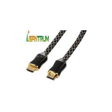 HDMI cable 2.0V Golden plated 4k with high speed support 2.0v 1.4