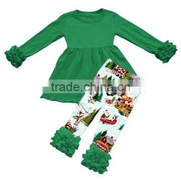 toddler girls 2 pcs clothing set winter baby girls pant set christmas boutique baby girls outfit girls clothes set kids clothing