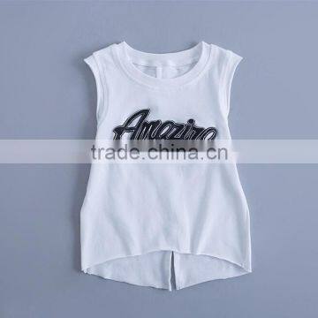 Custom Casual Little Boys Printed Vest Clothing Baby Boys Vest Sleeveless O Neck Tank Top Shirts photo-4