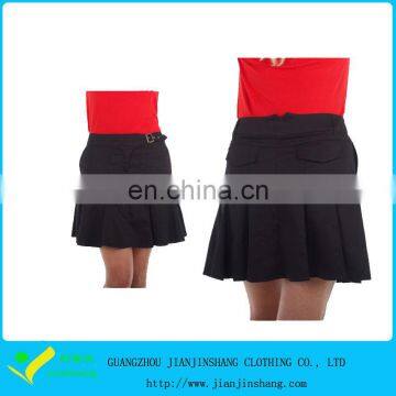 Adjustable Custom Made 100 Percent Polyester Pleated Golf Skirt For Girl