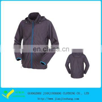 Custom Unisex Windproof 100 Percent Nylon lightweight Sports Jacket