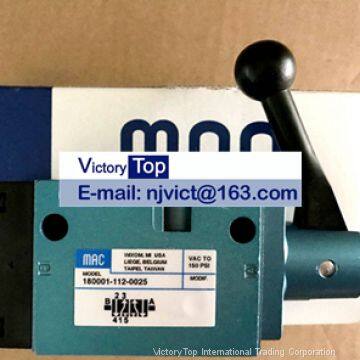 MAC 180001 электромагнитный клапан