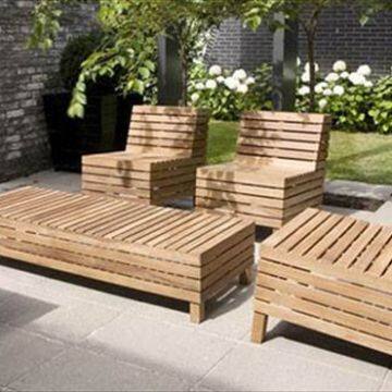 Anti-UV Contemporary Outdoor Furniture Modern UV Resistant Environmental Protection