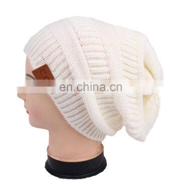 Knit Label CC Beanie Thick Slouchy Long Knit Beanie photo-2