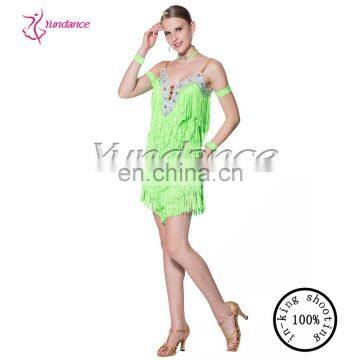 2016 Hot Latin Bar Fashion Latin Dance Dress L-14125