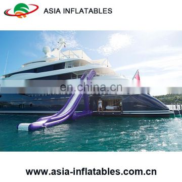 Yacht Water Slides, Inflatable Yacht Slide For Boat