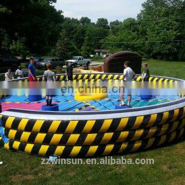 Hot game inflatable meltdown/ inflatable wipeout for sale /inflatable wipeout course