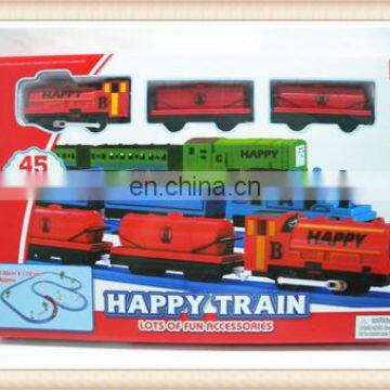 New product plastic Electric railway toy music lighting rail train