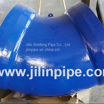 ductile iron pipe fittings, bend