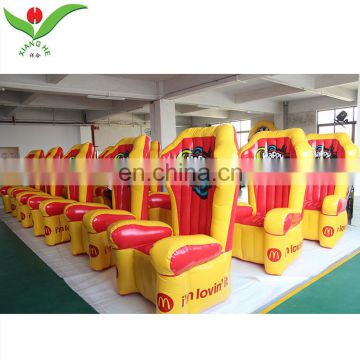 Funny inflatable furniture party event inflatable birthday chair