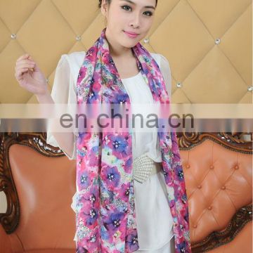 2013 Newly Digital Printing Silk Shawl