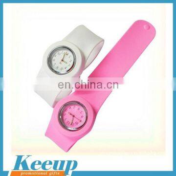 Gift Item Custom Silicone Kids Digital Slap Watch