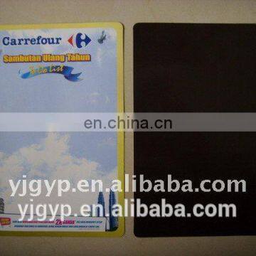 High quality! promotional customized paper fridge magnets card