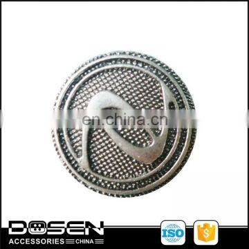 Brass bubble snap button with spring