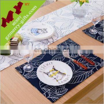 Home decorating gifts heatproof custom silicone place mat