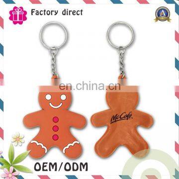 Wholesale cheap pvc keychain 3d custom shaped keychain promotional gift keychains