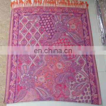 cashew jacquard pashmina shawl & scarf 70*180cm add 2*10cm fringe good quality