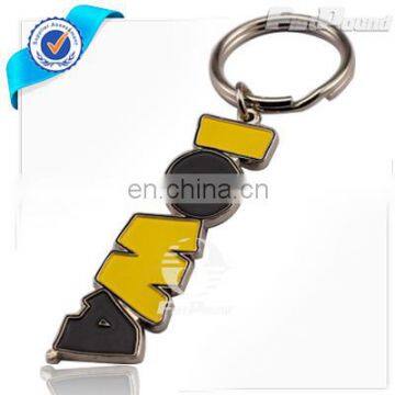 Customized Metal Letter Key Chain/Key Tag in "IOWA" Words