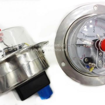 air water hydraulic electric contact pressure gauge