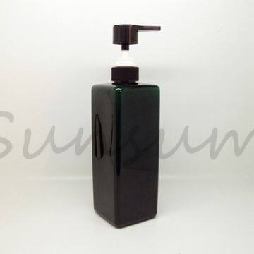 Black Color Rectangle Shower Gel Hair Care Products Shampoo Bottle photo-2