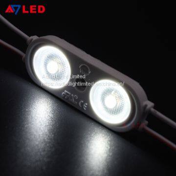 Adlled Light 2800-6500K smd2835 200lm ip67 2w led module lens with 180 degree