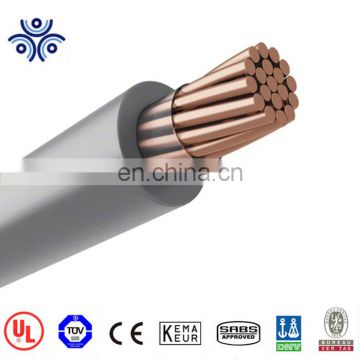 Type RHH/RHW/USE 2 AWG aluminum alloy conductor thermoset insulation power cable