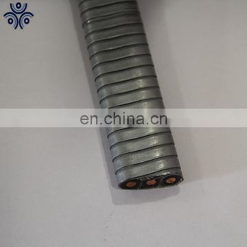 Low Voltage Flat Submersible Pump Cable / Deep Well Esp