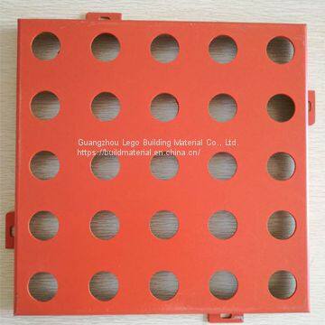 Spraying Dock Special Punched Aluminum Veneer photo-2