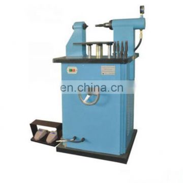 Electric hydraulic brake lining rivet machine for solid rivet