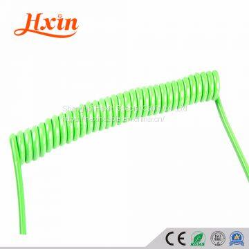 Cores 5*0.14 Mm2 High Elasticity Trailer Spiral Cable CNC Spiral Cable Coiled Cable photo-2
