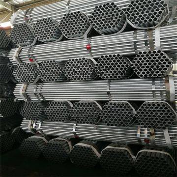 Round Hollow Section Galvanized Round Steel Pipe Form Tianjin Shengteng
