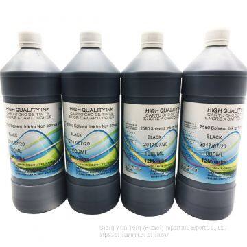 Solvent Ink for HP 2580 Cartridge