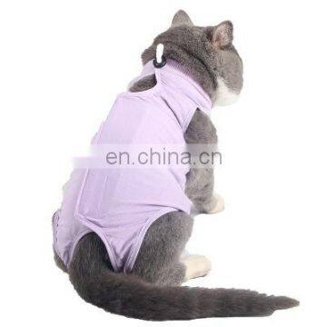 Surgical sterilization suit pet clothing for cats Wound Protect Clothes Surgery Care Clothes