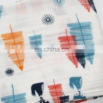 Muslin Blanket 100% Cotton Baby Swaddles 120*120 cm Soft Newborn Blankets photo-2
