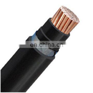 0.6/1kv Single copper conductor PVC insulated steel tape armored PVC sheathed NYBY power cable