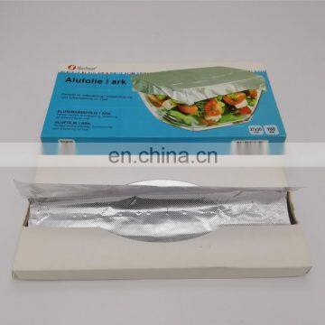 Lowest Price Supply Disposable Pop up Silver Foil Sheets Paper for Food Packaging photo-7