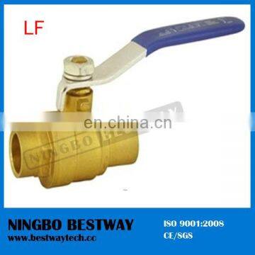 CSA NSF Approval Lead Free Brass Ball Valve Handle Lock With Lever Handle photo-6