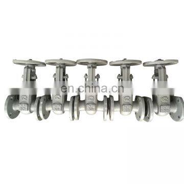 Russia standard gost carbon steel cast iron water seal flange type gate valves