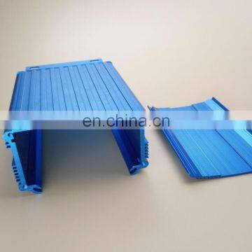 Blue Anodized Aluminum Extrusion Housing / Aluminum Heatsink Enclosure / Case photo-3