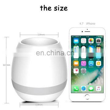 New Arrival Smart Touch Plant Piano Music Flowerpot With Bluetooth and LED Light photo-4