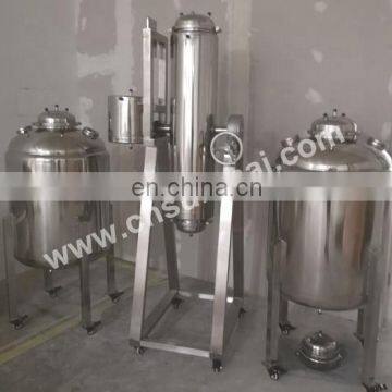Ethanol Extraction Machine Double Jacketed Tank With Top Opening and Collection Vessel for Bho Extraction System photo-6