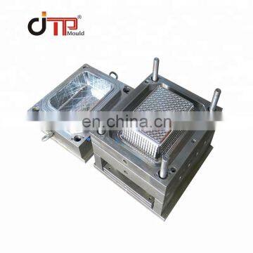 Taizhou Huangyan best quality high polish glosy shiny plastic household picnic basket injection Mould