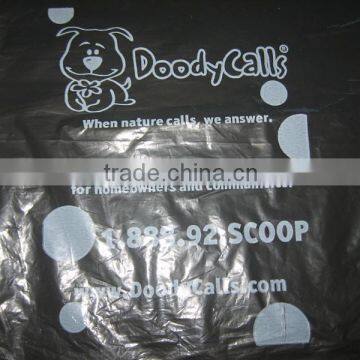 Professional pe material t-shirt bag(made in China) for wholesales