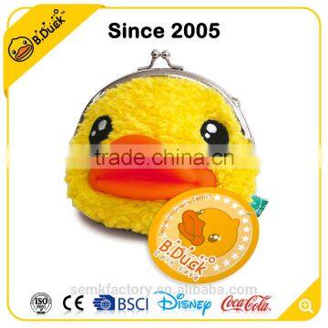 B.Duck Cute Bead Canvas Coin Purse Animal Shaped Leather Coin Purse photo-2