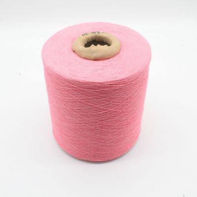Supply Ne10/1 Socks Yarn Manufacturers Supply Pink Recycled Cotton Yarn photo-3
